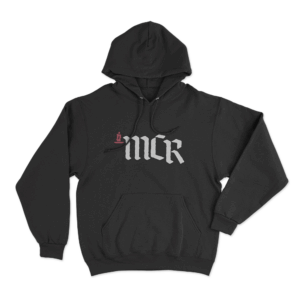 Candle MCR Logo Unisex Hoodie Black