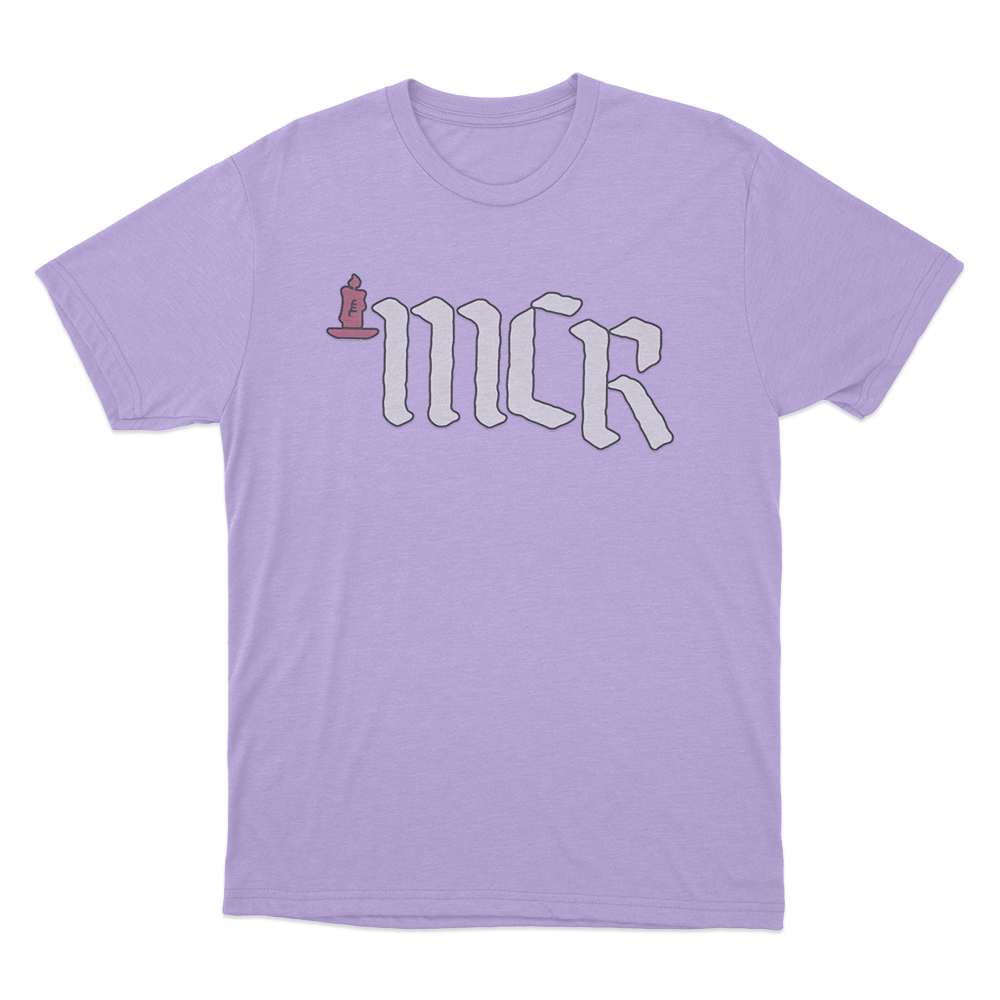 Candle MCR Logo Unisex T Shirt Purple Candle MCR Logo Unisex T Shirt Purple