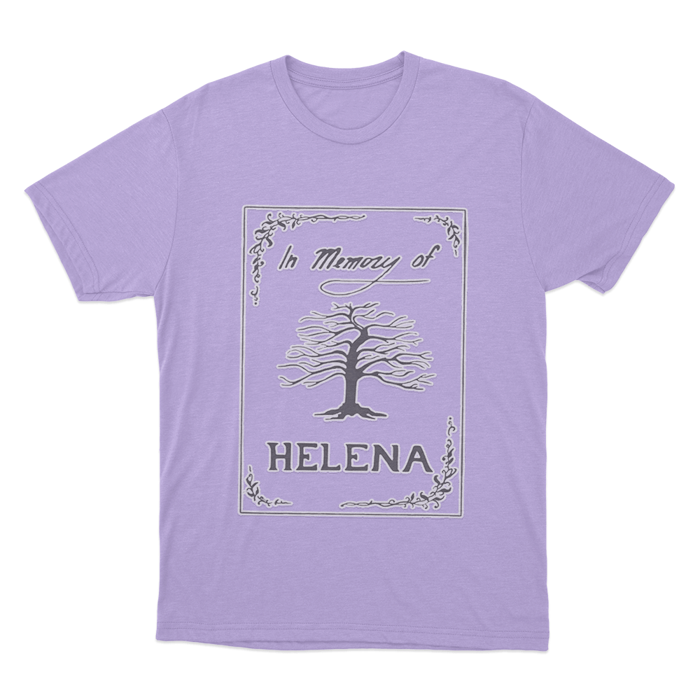 In Memory Of Helena Unisex T Shirt Purple In Memory Of Helena Unisex T Shirt Purple