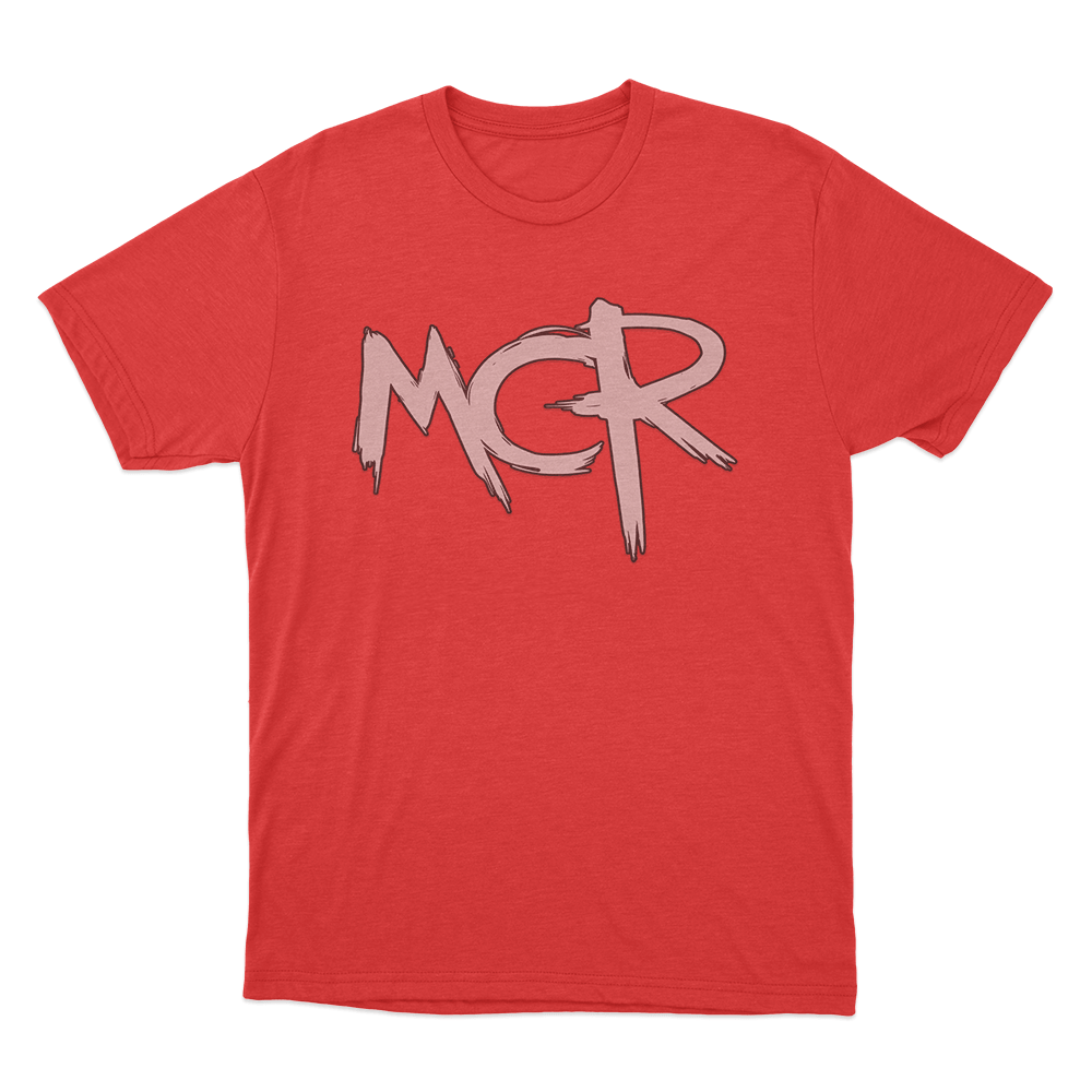 MCR Scratch Unisex T Shirt Red MCR Scratch Unisex T Shirt Red